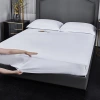 Four Seasons Hotel Supplies Linen four-piece set, pure white hotel and homestay bedding set, bed sheet and bed hat style Application Scenario